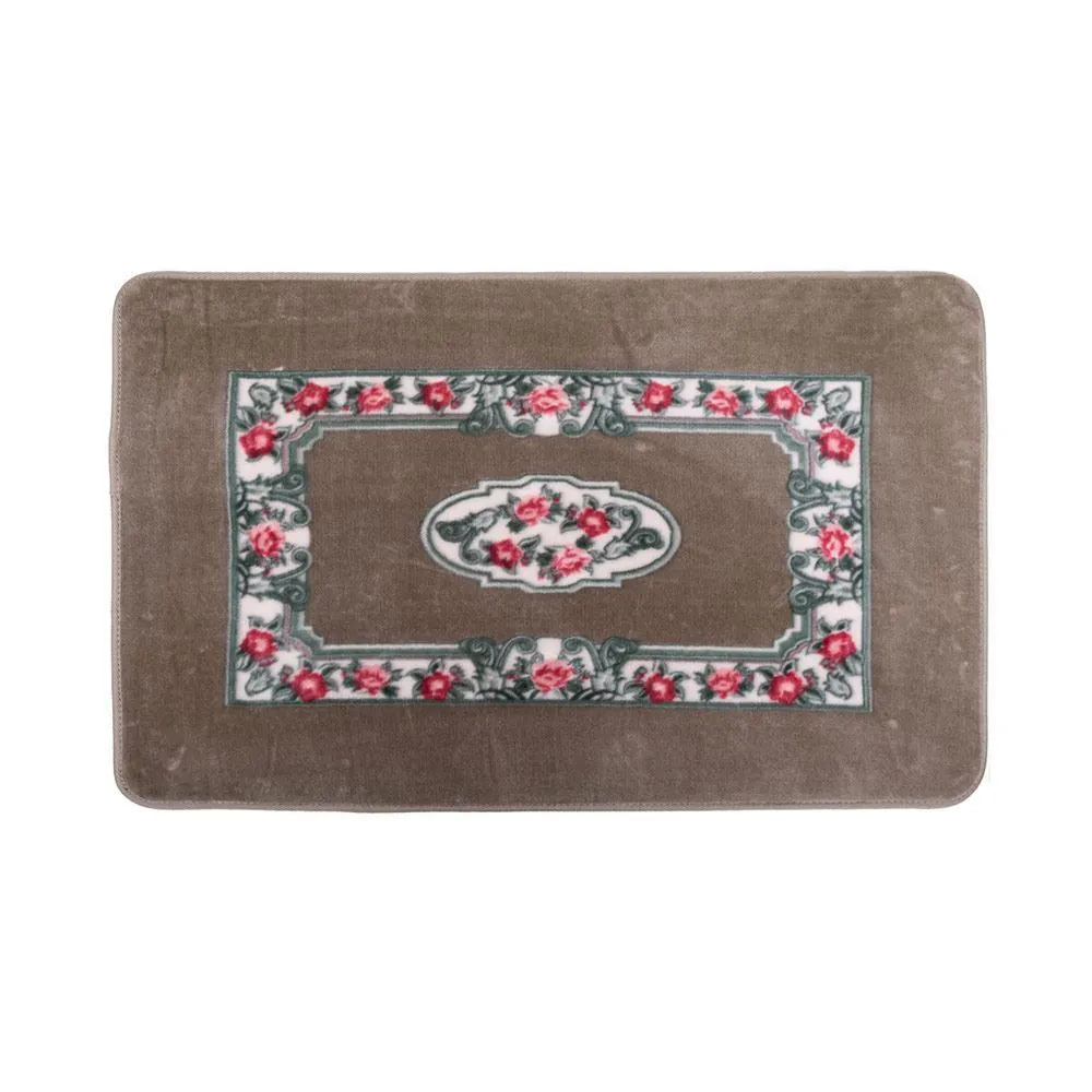 Tapete Sevilha 45X70cm - Floral Bege