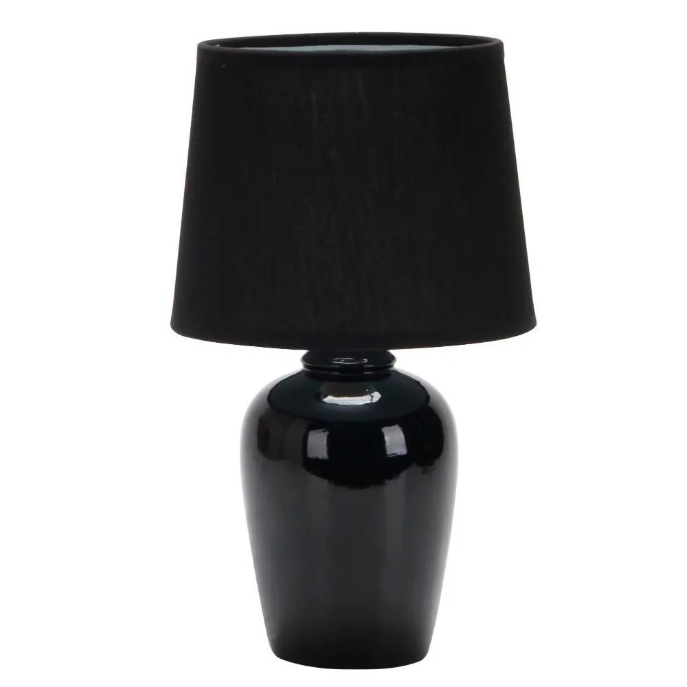 Abajur de Cerâmica Pottery 32Cm Taschibra - Preto