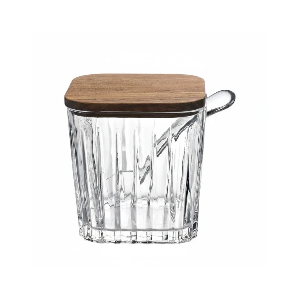 Açucareiro com Colher em Cristal 9Cm Hauskraft - Montecarlo