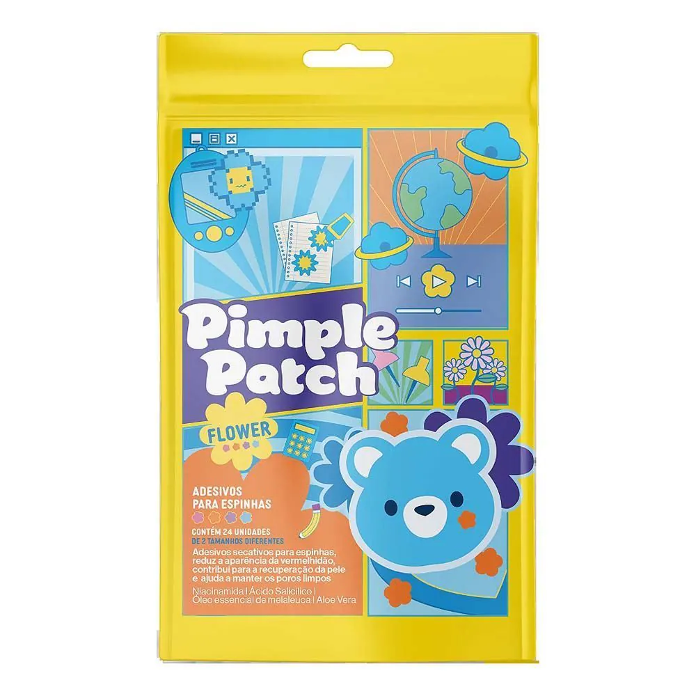 Adesivos Secativos para Espinhas Flower Pimple Patch