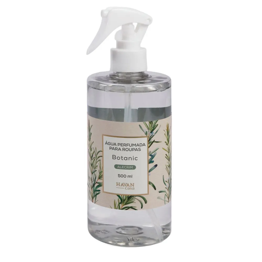Água Perfumada Botanic Spray 500Ml - Alecrim