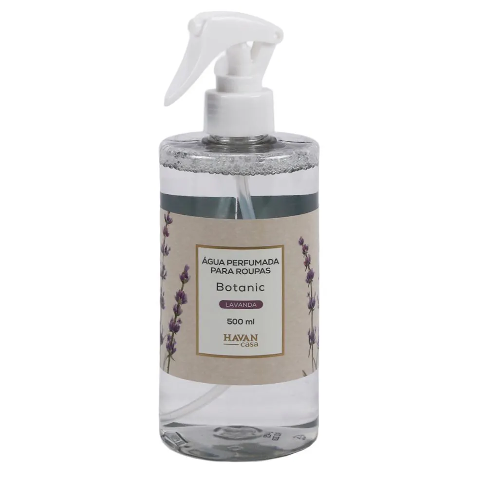 Água Perfumada Botanic Spray 500Ml - Lavanda