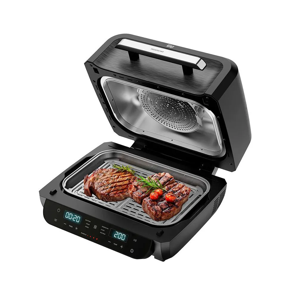 Fritadeira Airfryer Wap Barbecue Flame 10 Litros Duplo Aquecimento 8 em 1