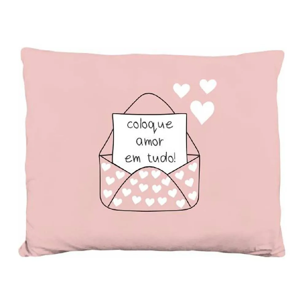 Almofada 35X45 cm Funny - Rosa