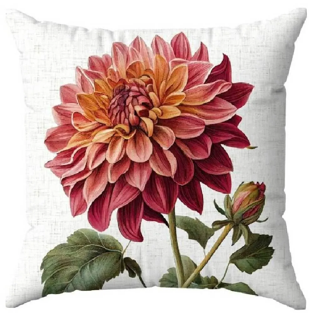 Almofada Decorativa 45X45 cm Estampada - Dalia Marsala