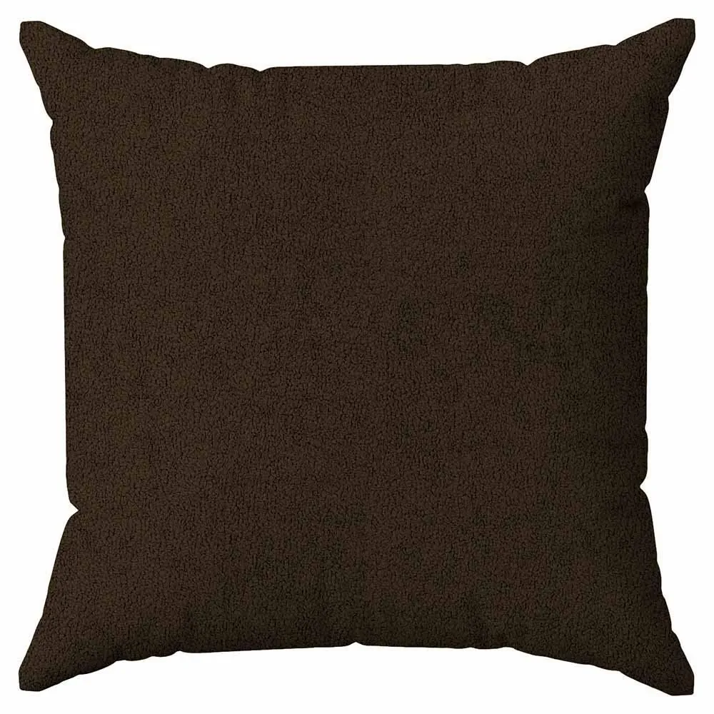 Almofada Decorativa Boucle 43X43 Cm - Marrom