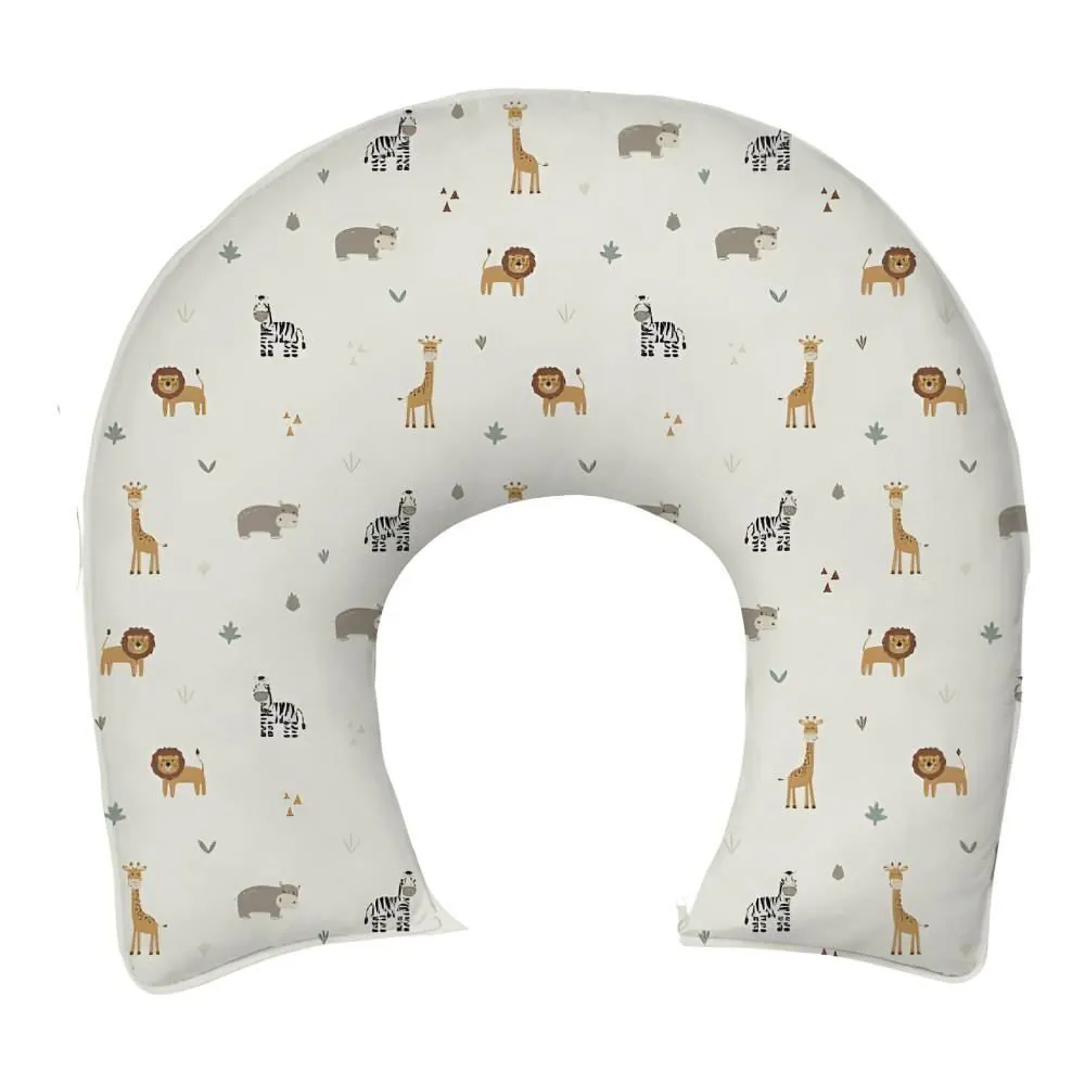 Almofada de Amamentação Comfort Baby 1 Peça - Safari Claro