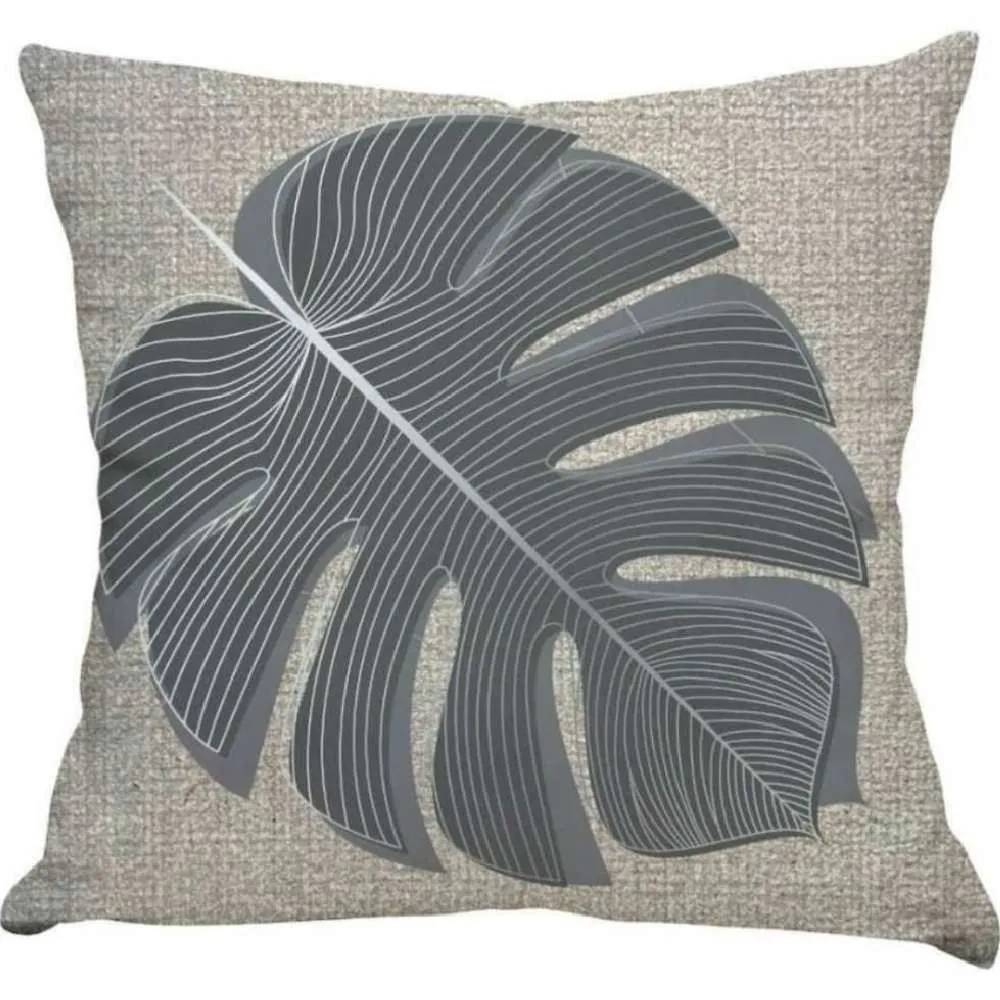 Almofada Decorativa Estampada 45X45cm Naturalle - Costela de Adão