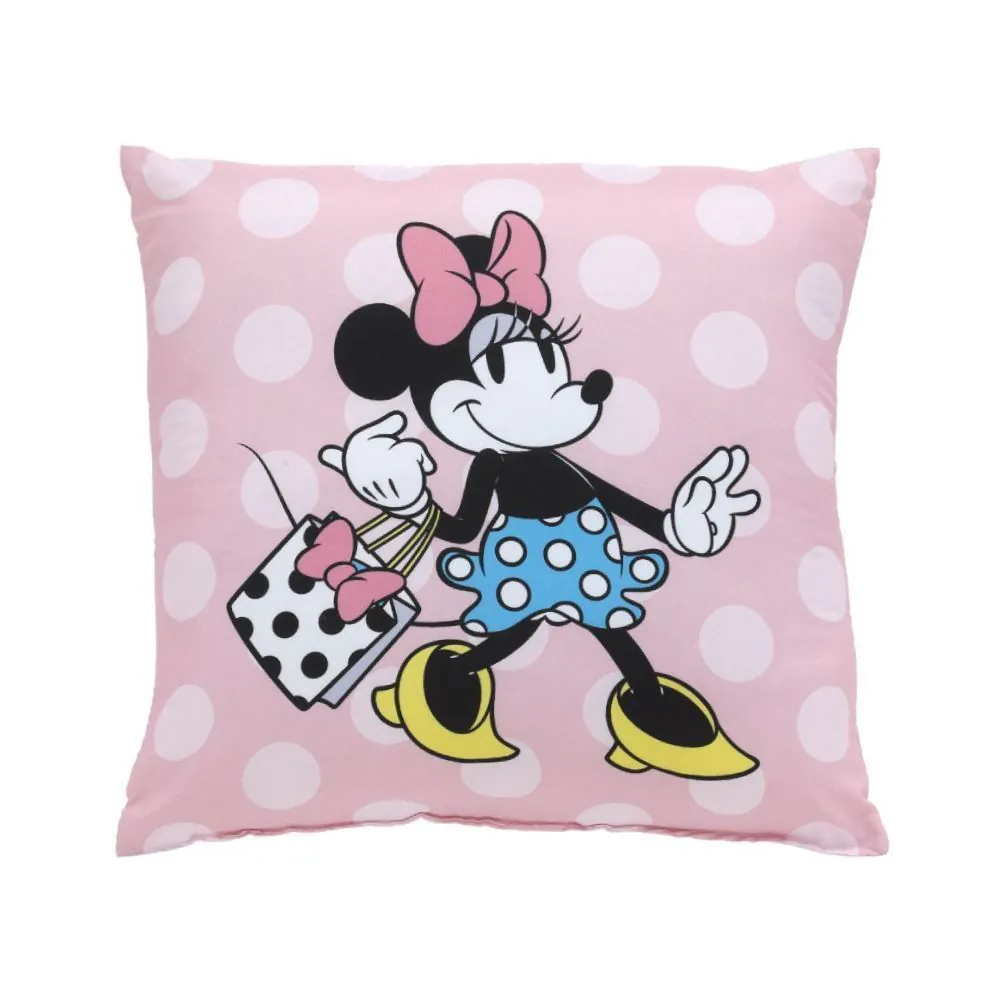 Almofada Decorativa 43X43 cm Disney Hedrons - Minnie Passeio