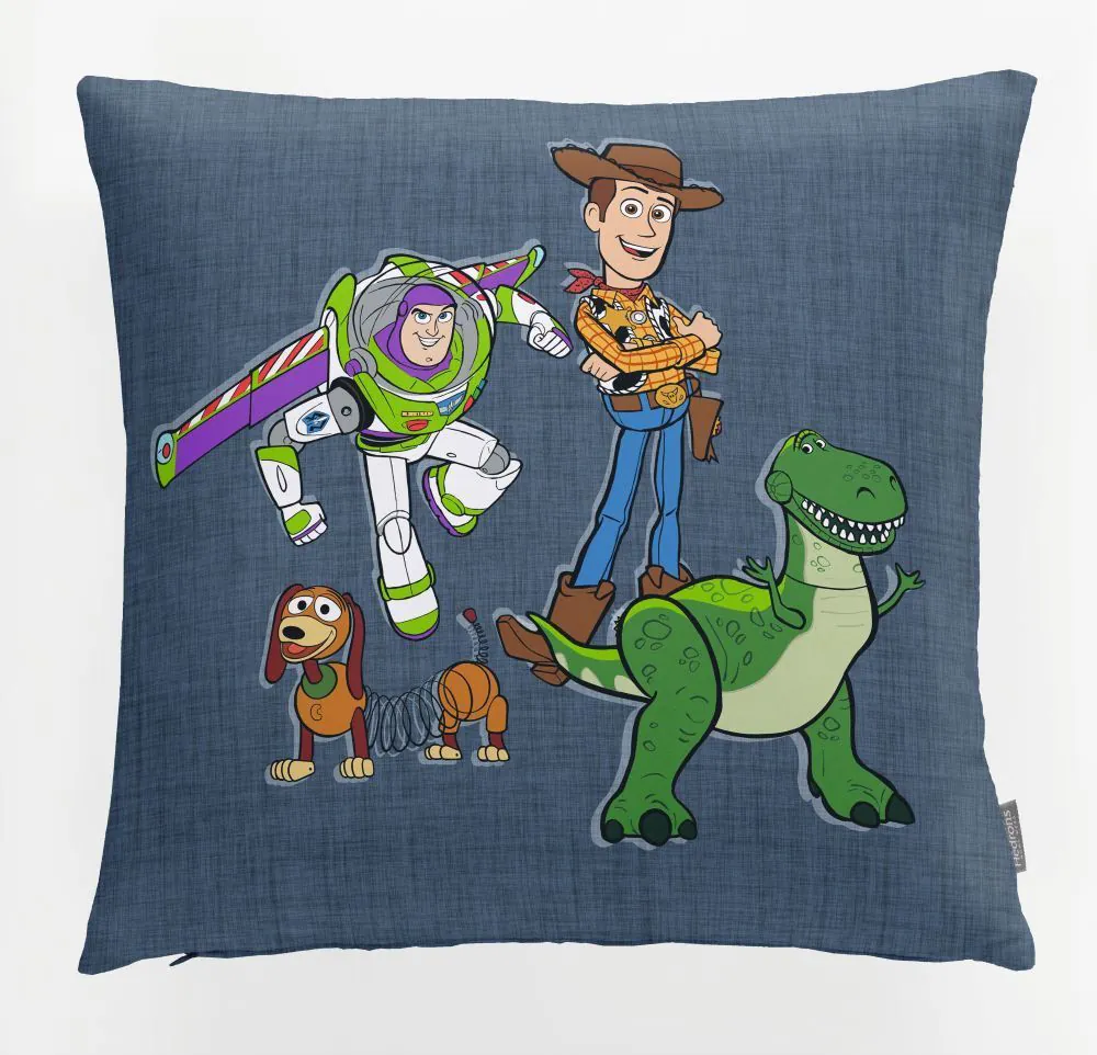 Almofada Decorativa 43X43 cm Disney Hedrons - Toy Story Turma