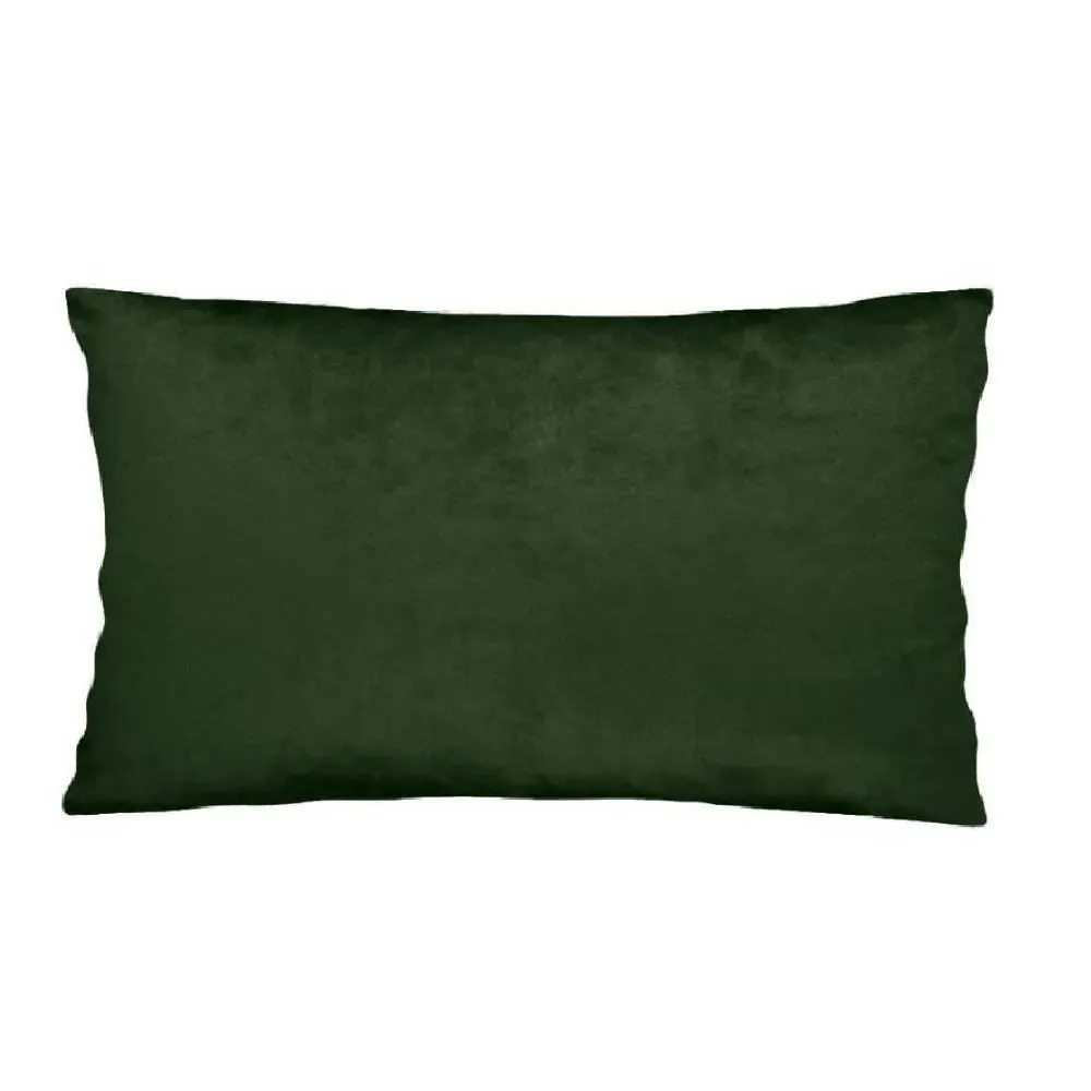 Almofada para Sofá 30X50 cm Veludo Italiano - Verde