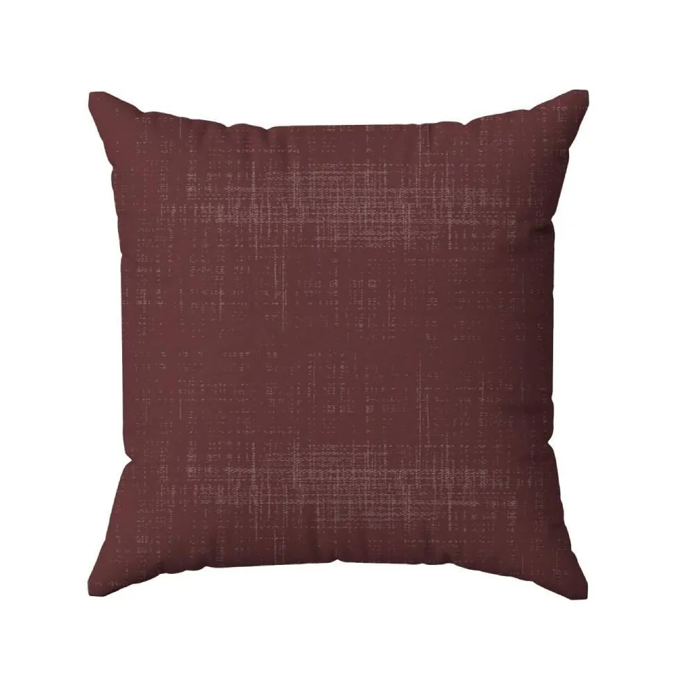 Almofada Decorativa Lisa 45X45 cm - Rose Escuro