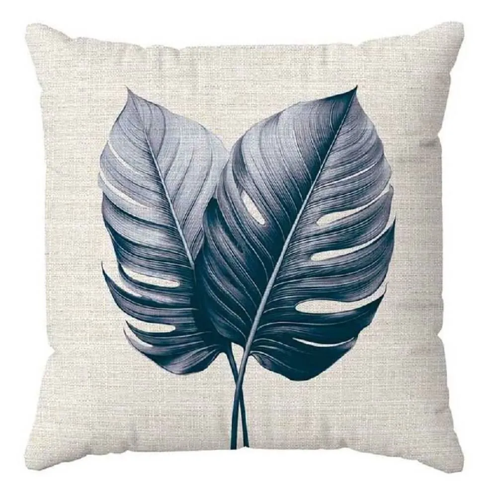 Almofada Decorativa Naturalle 45X45 cm - Azul Tropical