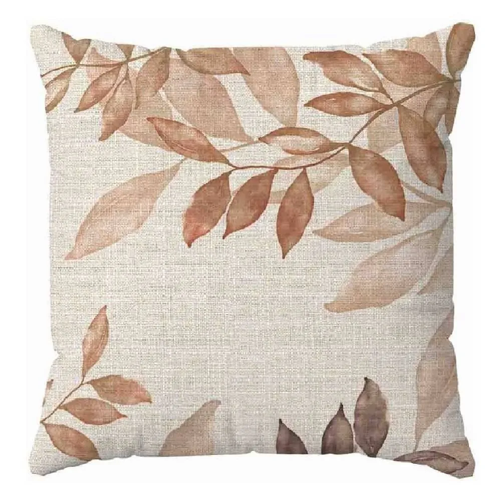 Almofada Decorativa Naturalle 45X45 cm - Ramos de Outono