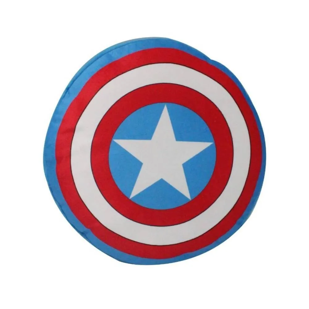 Almofada Decorativa Personagens Marvel e Disney - Escudo Capitão América