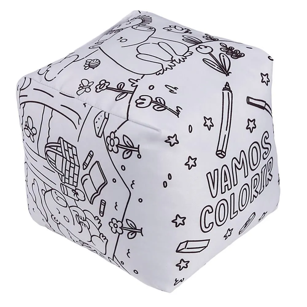 Almofada Decorativa Divertida Infantil - Cubo Capivara