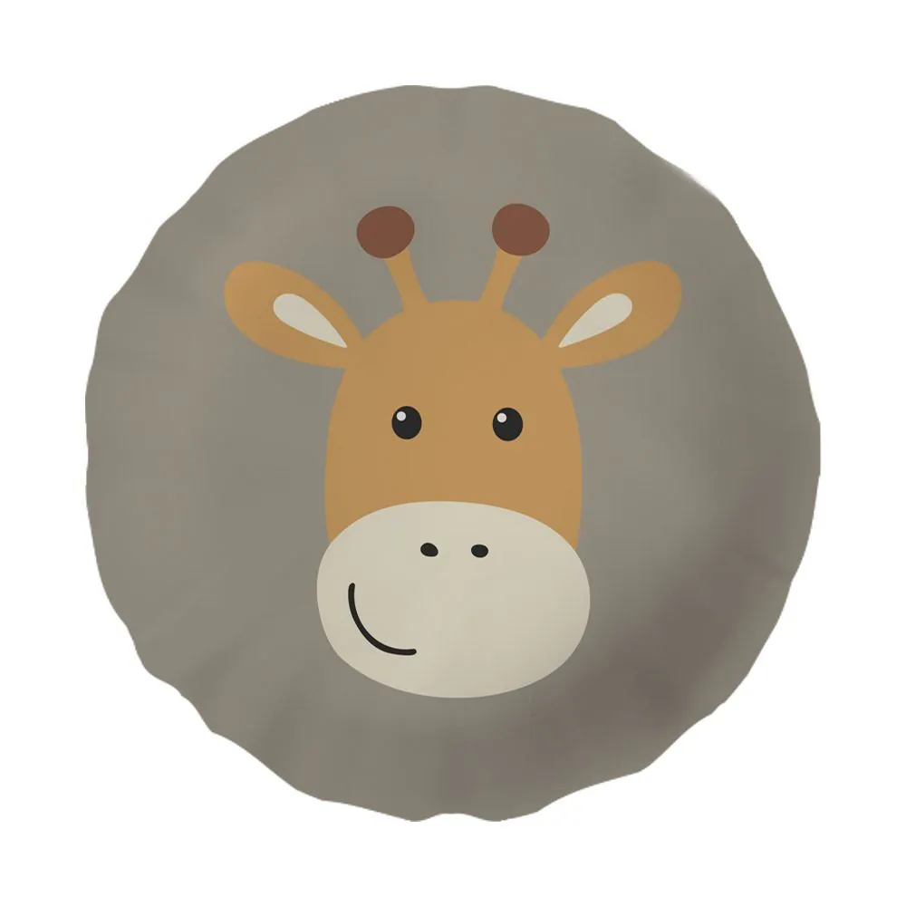 Almofada Formas Veludo Baby - Girafa