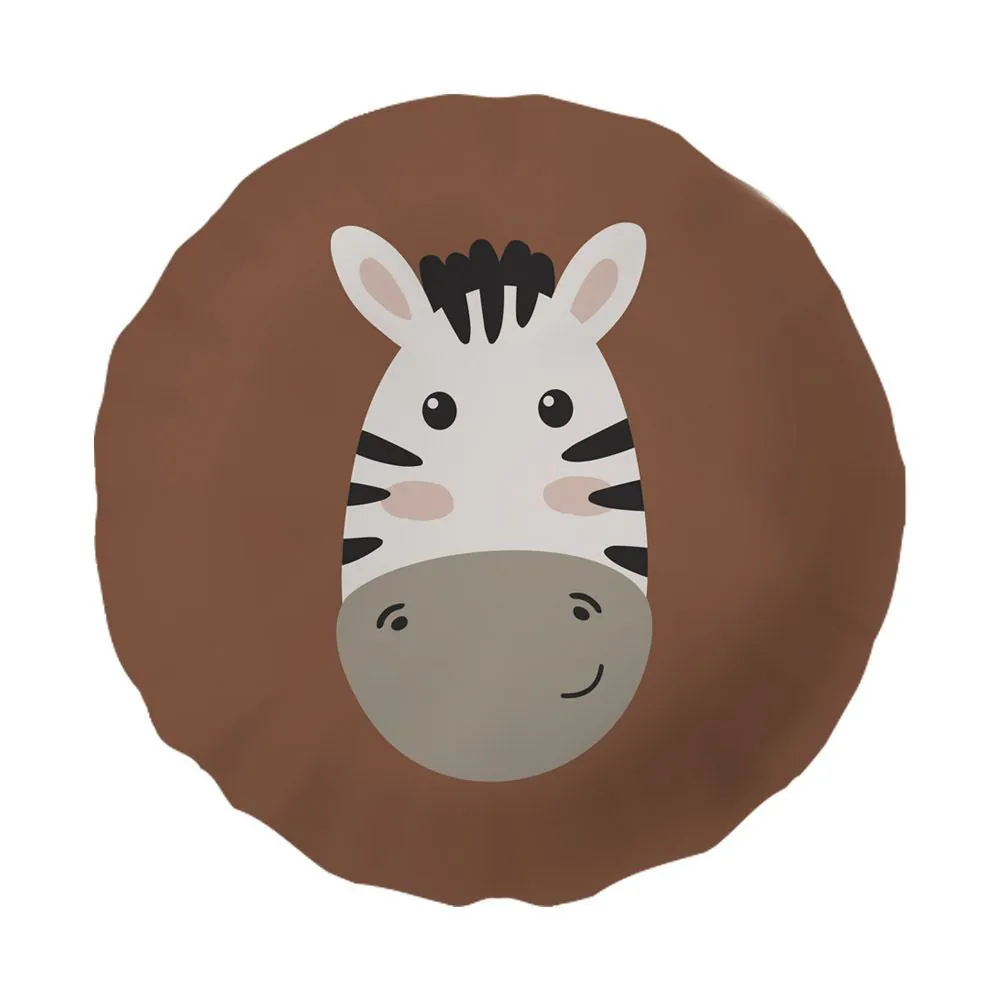 Almofada Formas Veludo Baby - Zebra