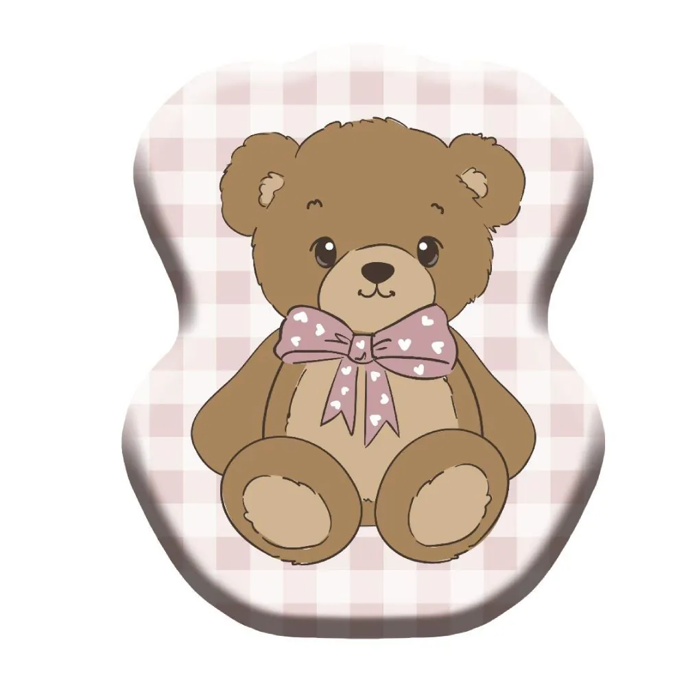 Almofada Formas Baby - Urso Rosa