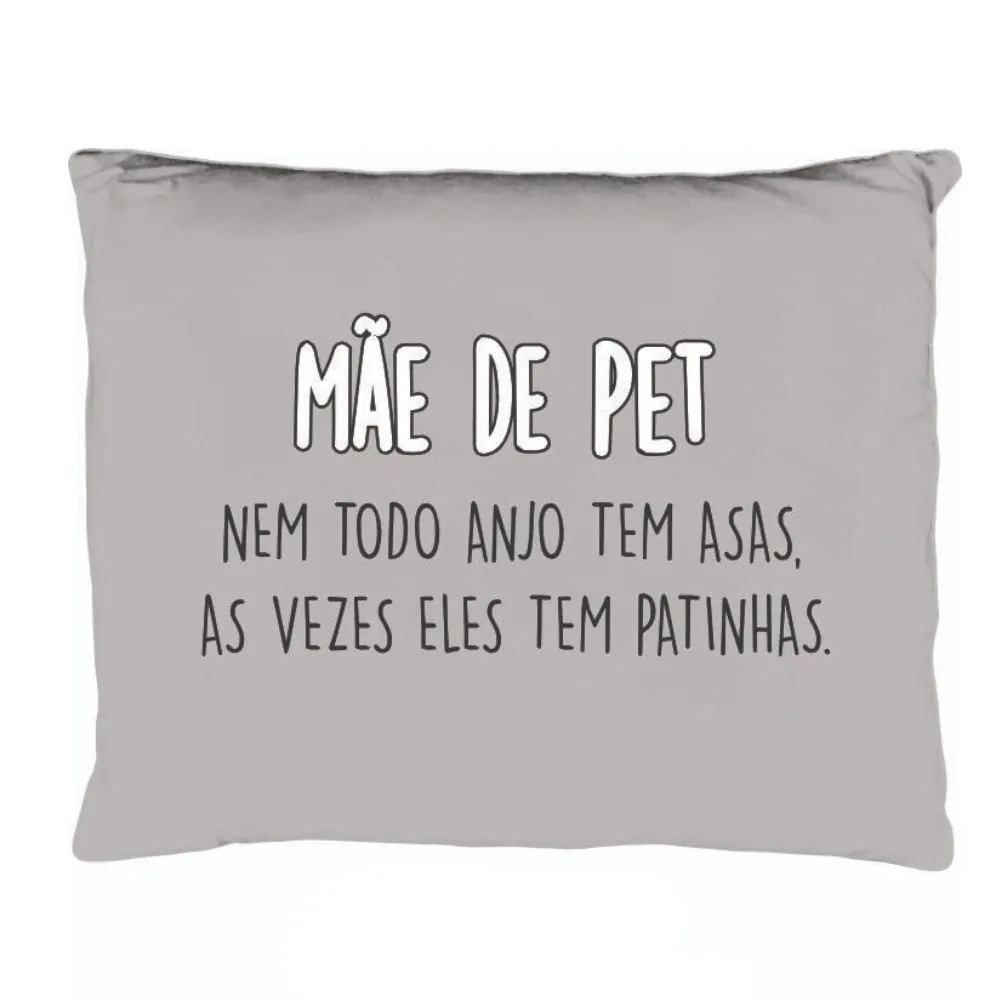 Almofada Funny 35X45cm - Cinza Mãe