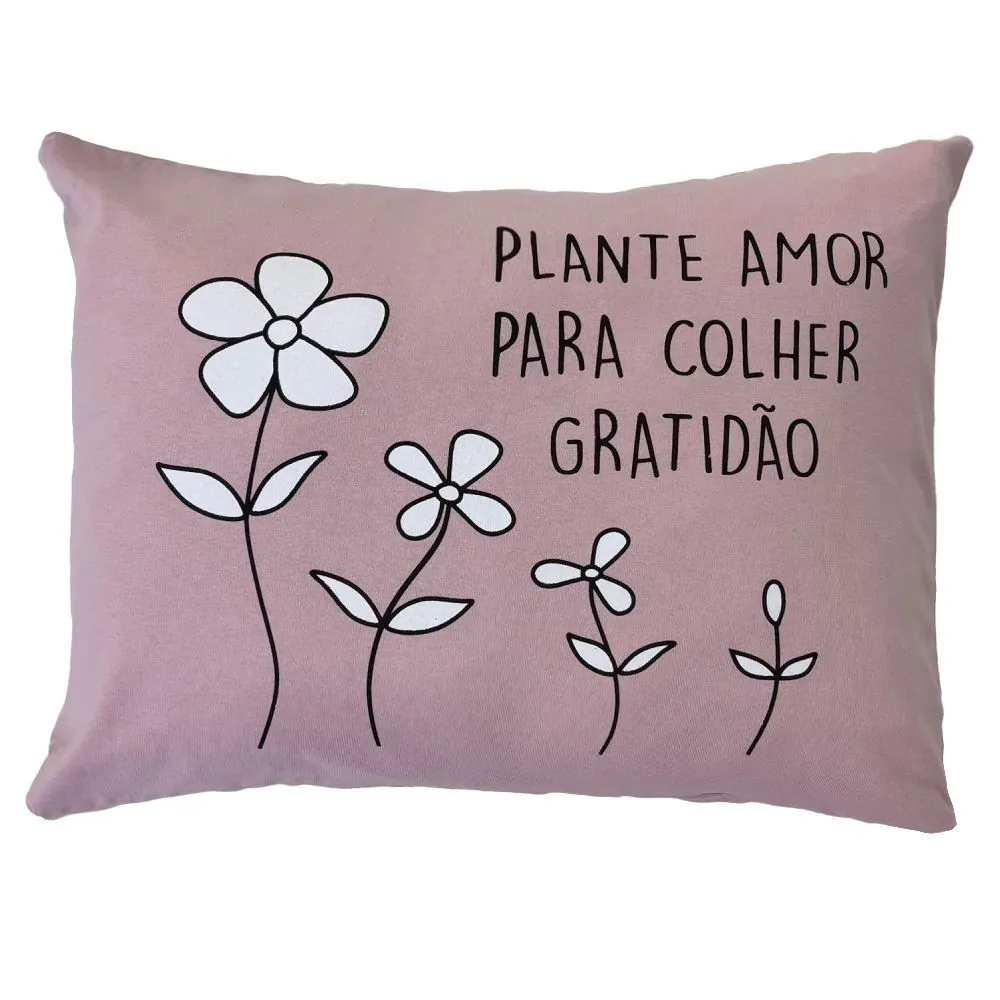 Almofada Funny 35X45cm - Rosa Amor
