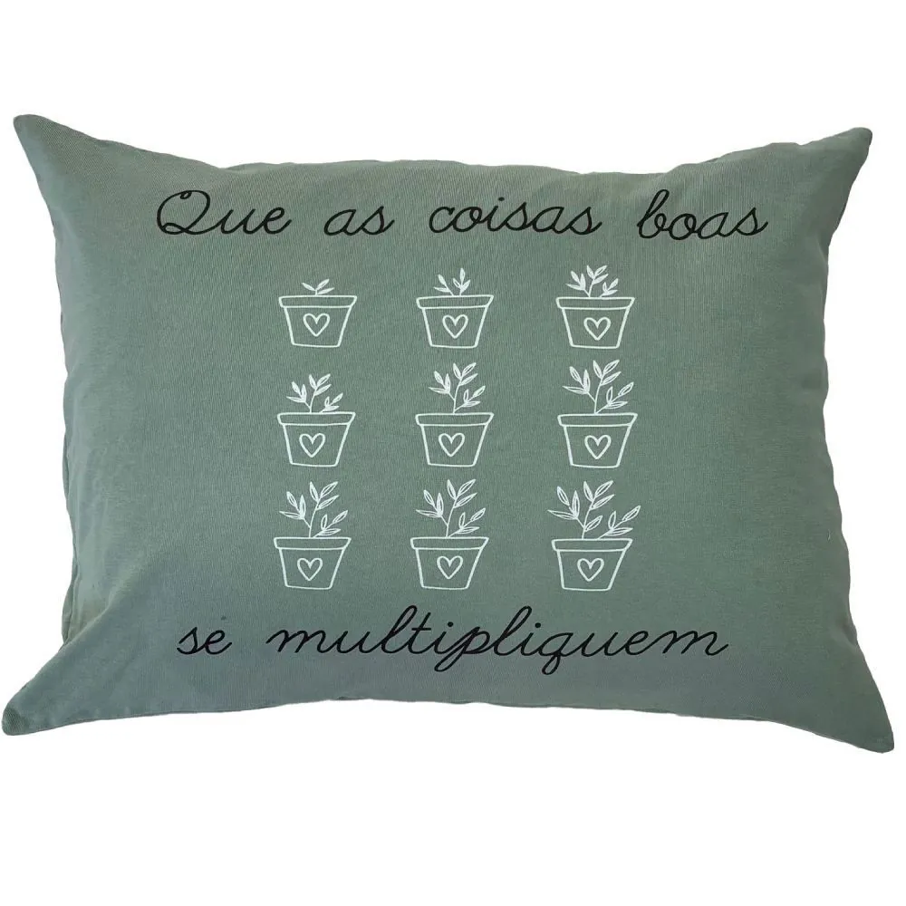 Almofada Funny 35X45cm - Verde Vasinho