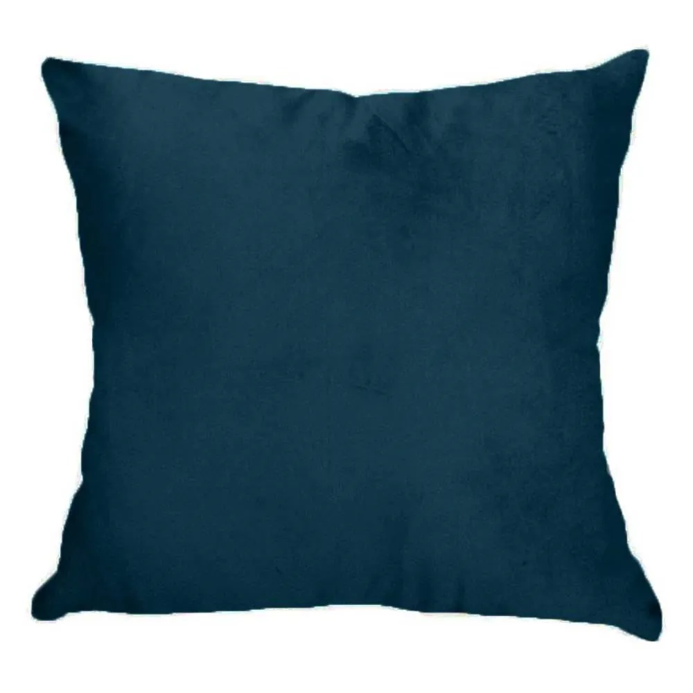 Almofada Veludo 50X50 cm Liso - Azul Marinho