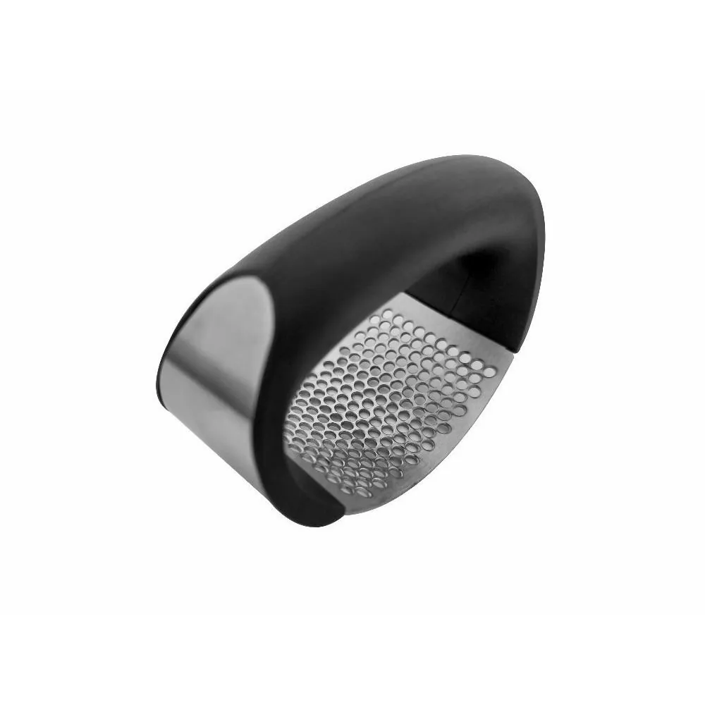 Amassador de Alho Aço Inox 11Cm - Preto