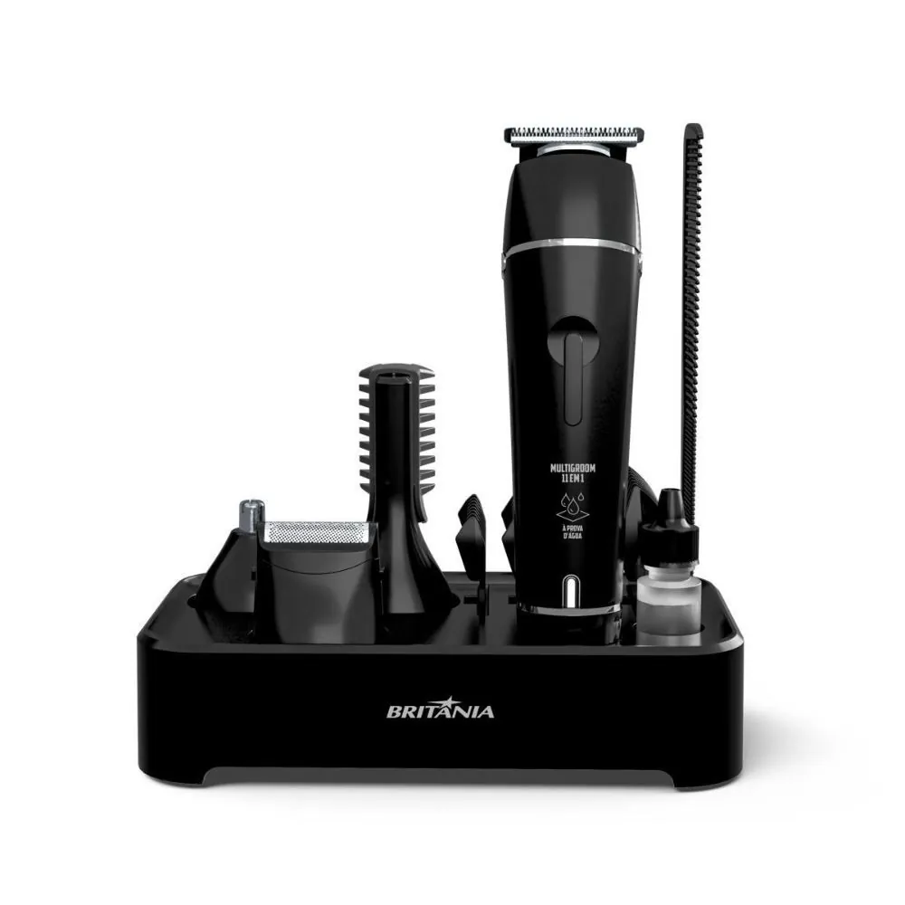 Aparador de Pelos Britânia Multigroom 11 em 1 Bivolt Bap23