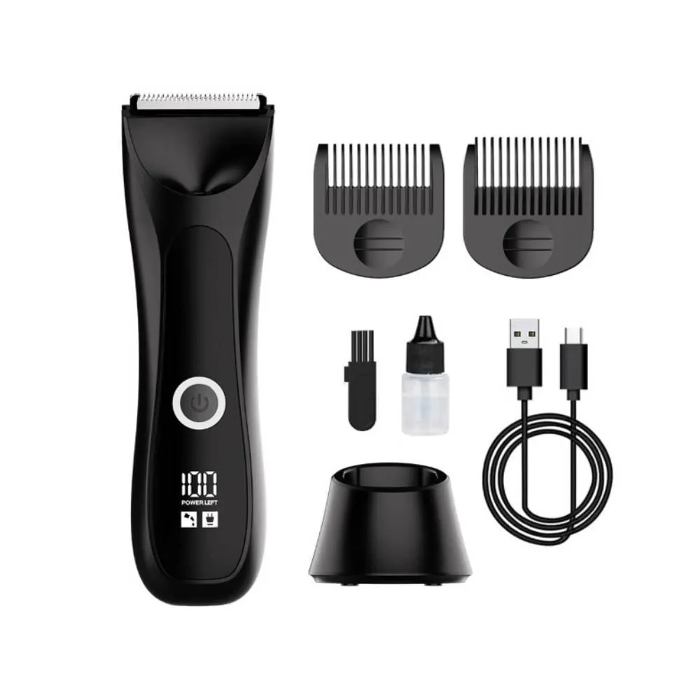 Aparador de Pelos Klicke com Visor Led - Preto