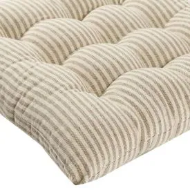 Assento Futton 40X40cm - Cinza Prata