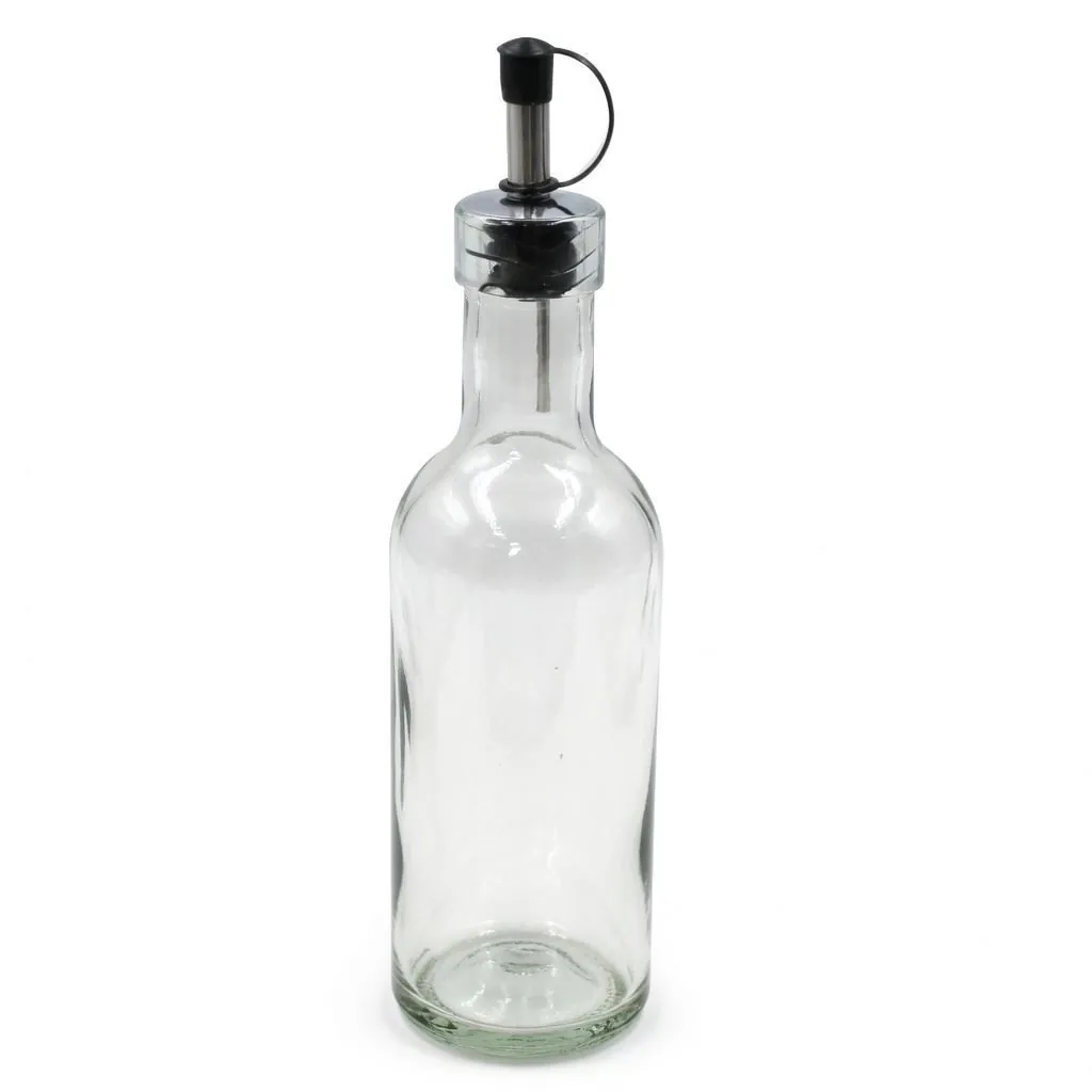 Azeiteiro Bico com Tampa 250Ml - Transparente