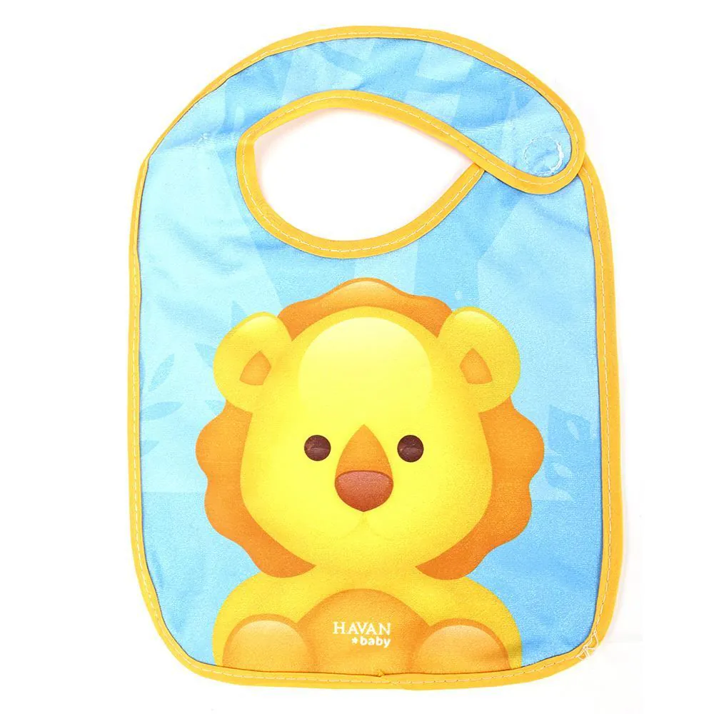 Babador Estampado Baby - Leão