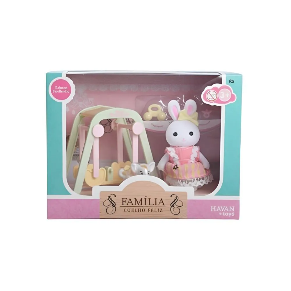 Balanço Família Coelho Toys - HBR0878