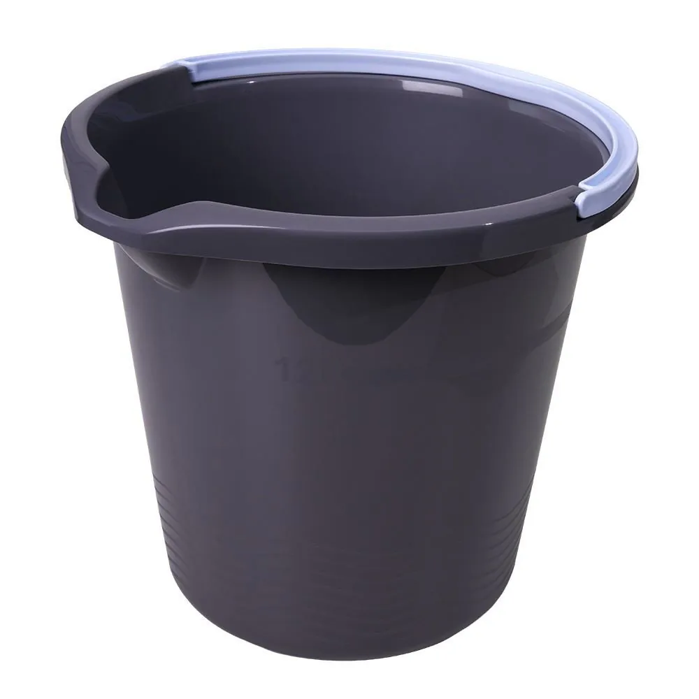 Balde Dup Clean 12 Litros - Cinza