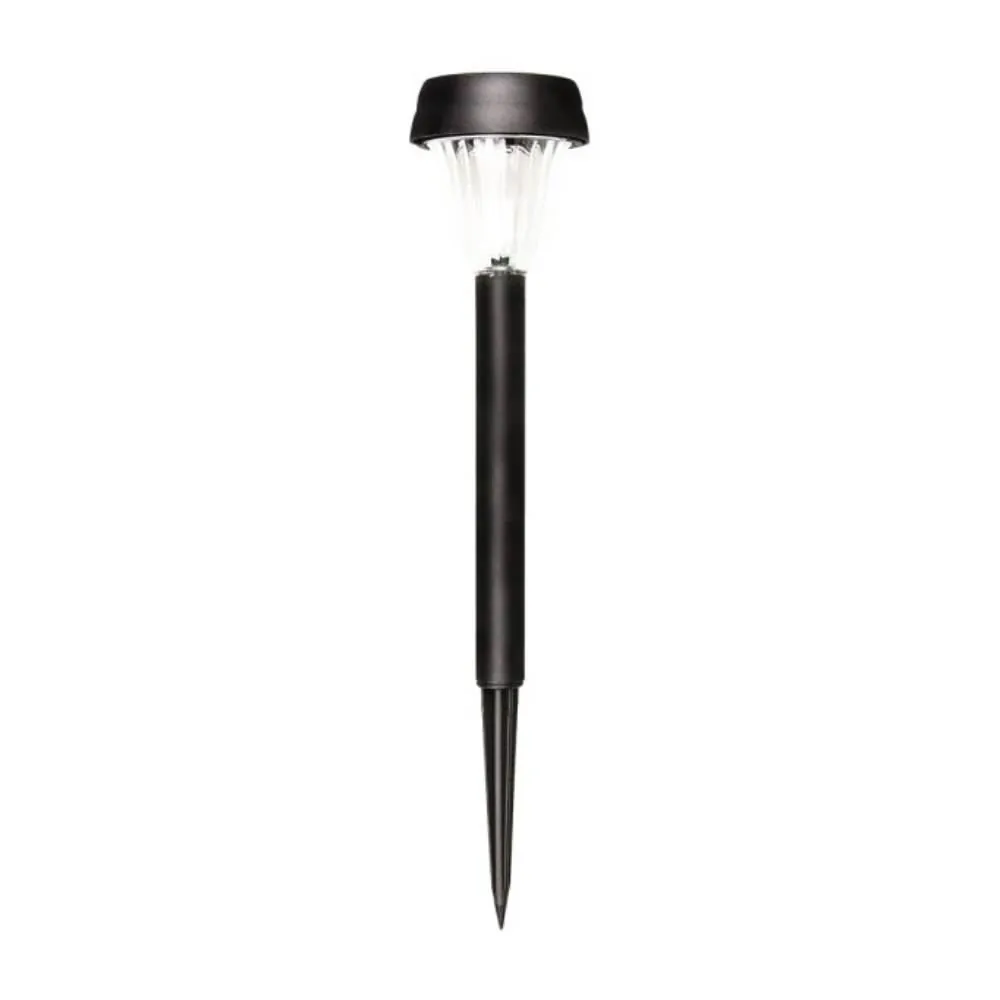 Luminária Solar Balizadora Abs Led Ecoforce - Preto