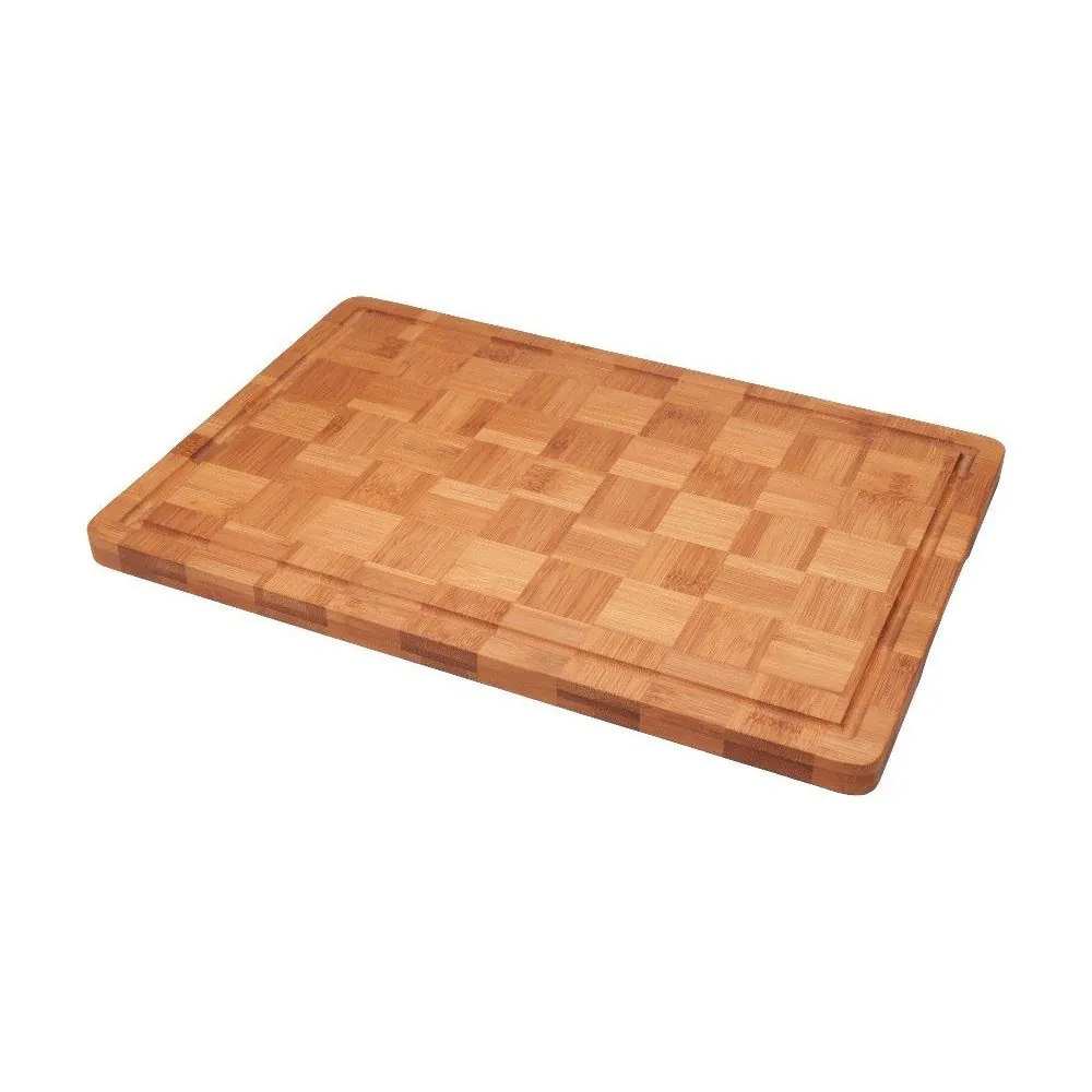 Bandeja Bambu Retangular 38Cm - Xadrez