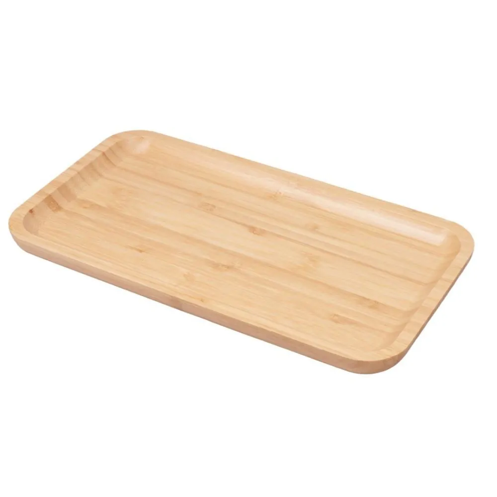Bandeja de Bambu Retangular 29 cm