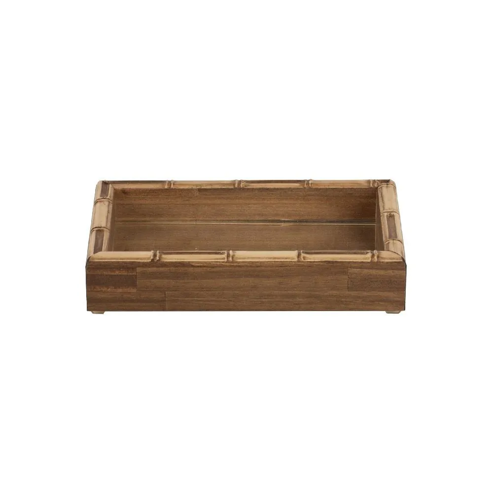 Bandeja Decorativa Espelhada Bw Quadros 22Cm - Bambu