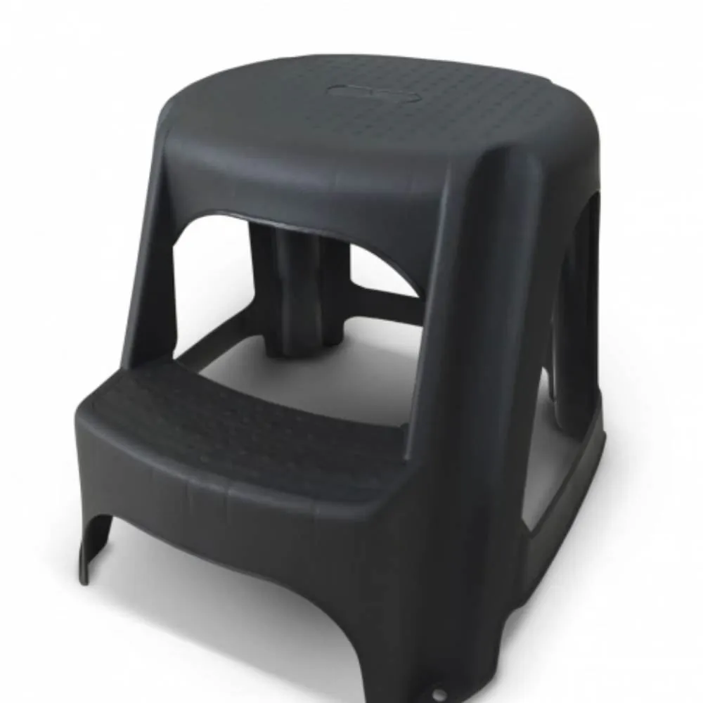 Banqueta Step Multiuso 2 Degraus Arqplast Suporta até 150Kg - 25616
