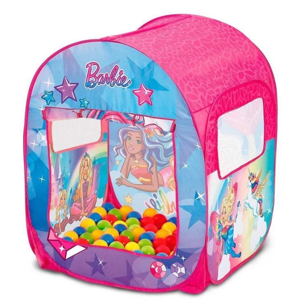 Barraca Infantil da Barbie com 50 Bolinhas Fun - F00068