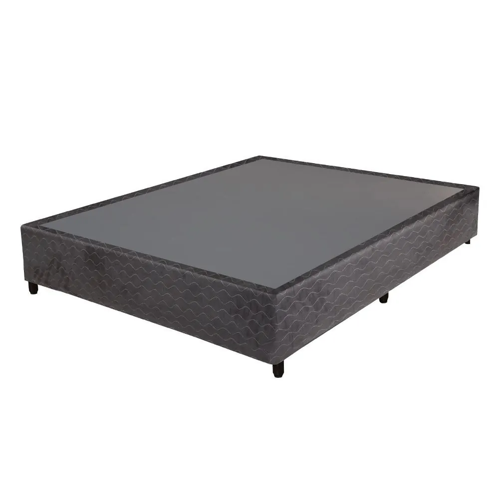 Base Box para Cama de Casal Excelsior 138X188 Cm Gazin - Cinza
