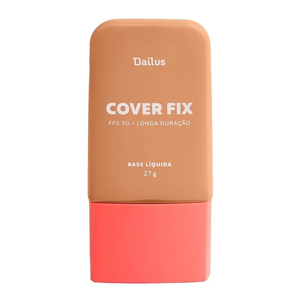 Base Líquida Cover Fix Cor D7 Medio Dailus 27 G - 27g