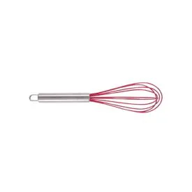 Batedor de Claras com Cabo Inox 25Cm - Preto