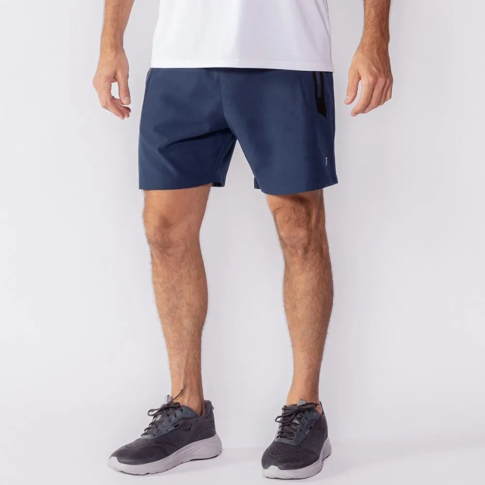 Bermuda Esportiva Masculina de Tactel Scream Azul Marinho