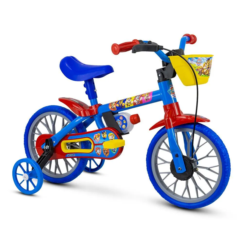 Bicicleta Nathor Aro 12 Patrulha Canina