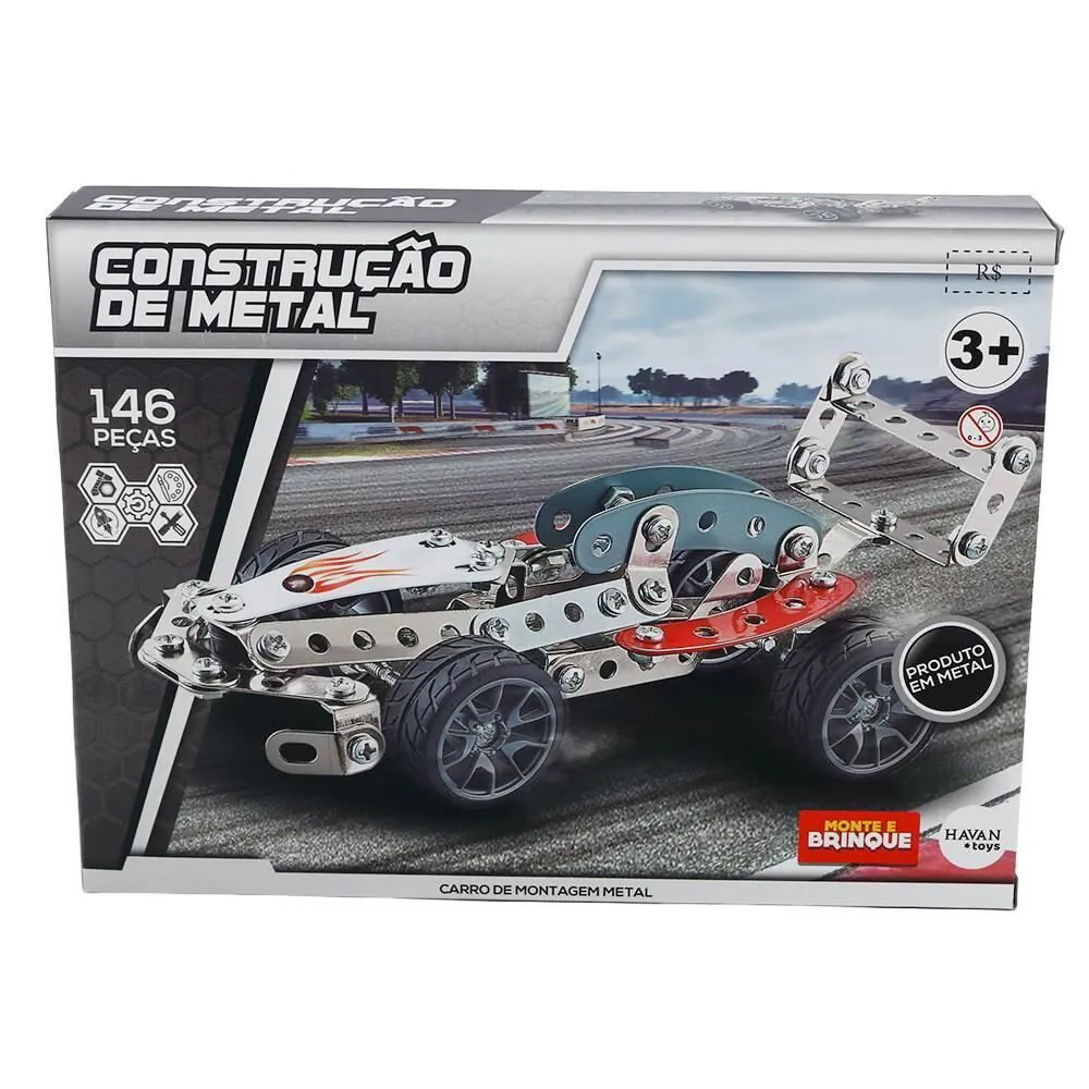 Blocos de Montar Construção de Metal Fórmula 1 Toys