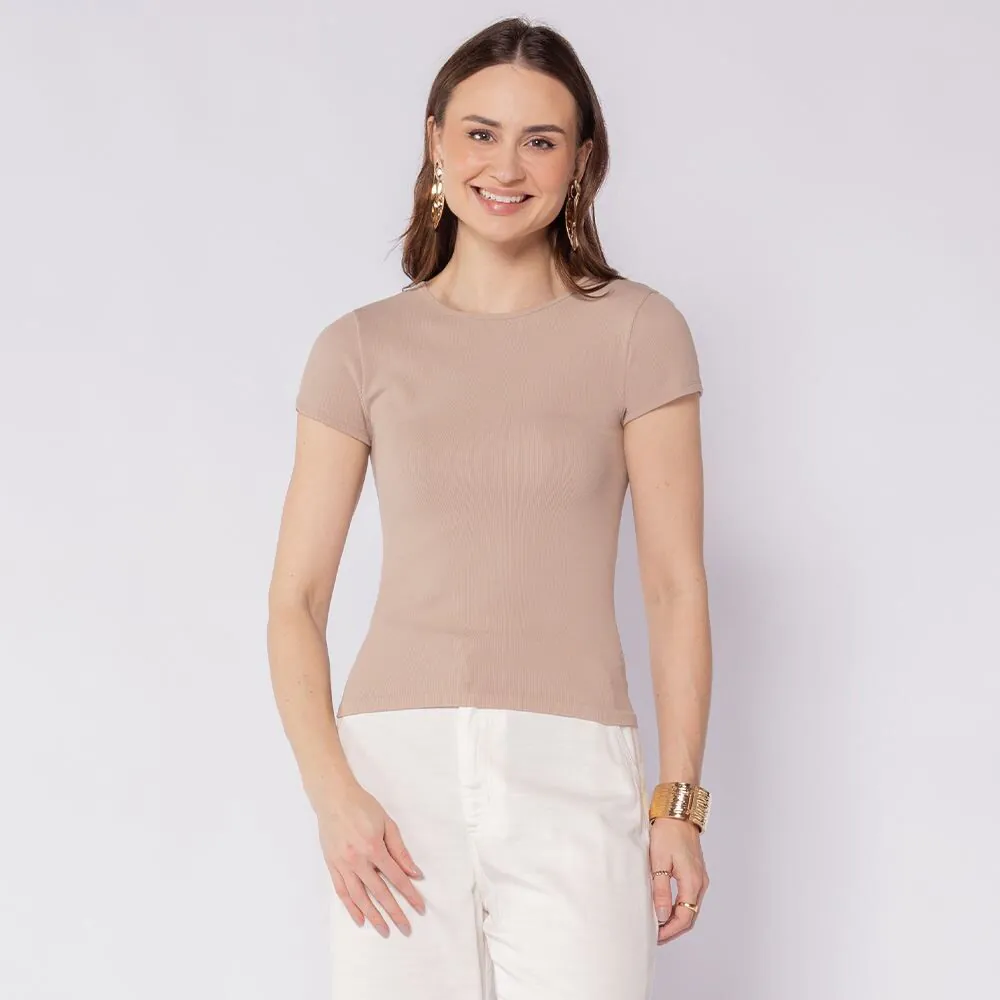 Blusa Feminina Sem Costura Boby Blues Fendi