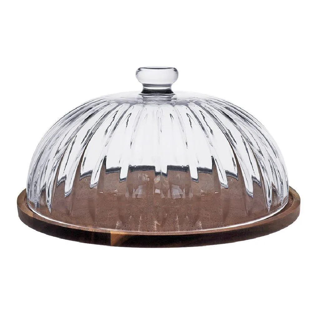 Boleira com Tampa em Cristal Hauskraft 29Cm - Montecarlo