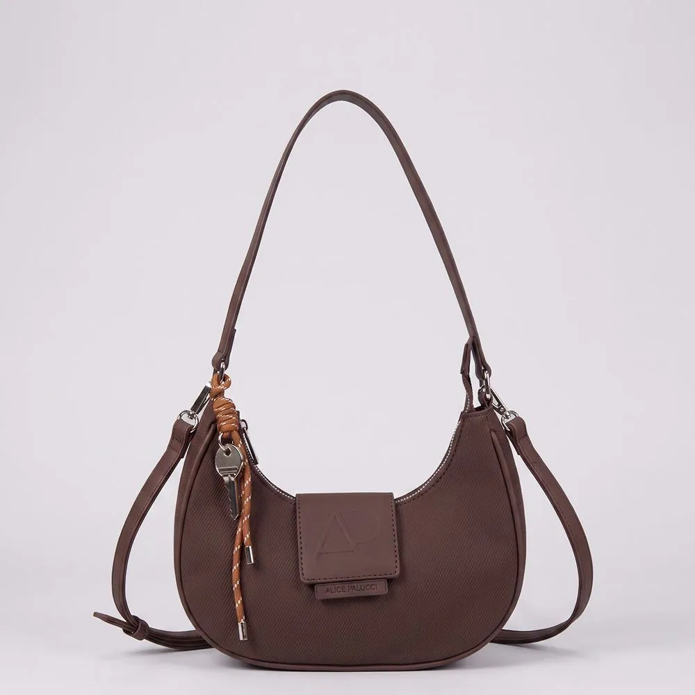 Bolsa Feminina Baguete Alice Palucci - Cafe U